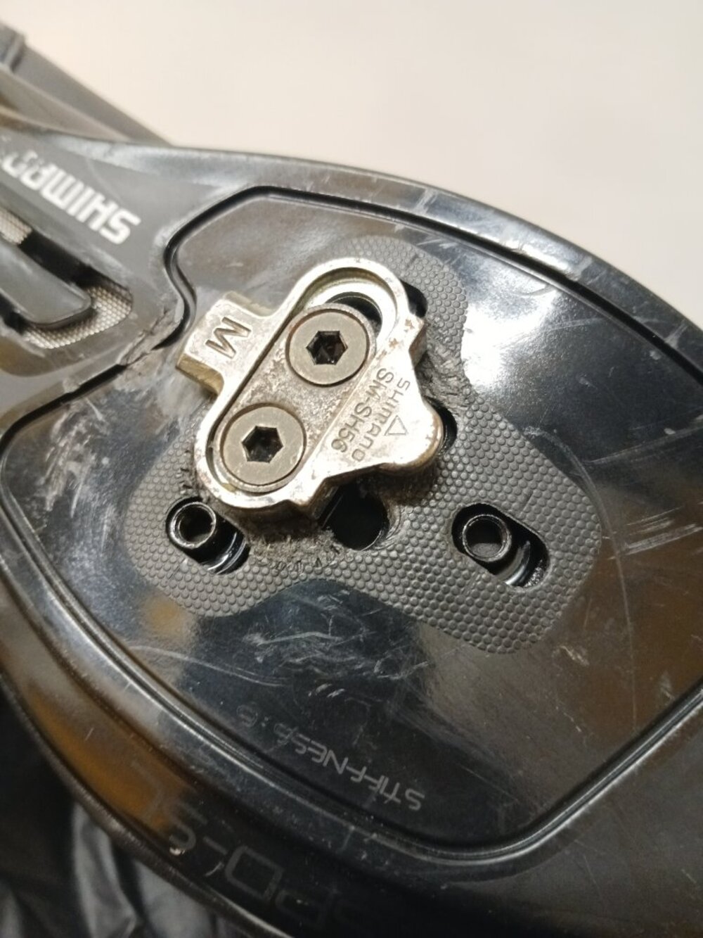 Shimano SH-RP1 Road Cycling Shoes Black EU 46 (US 11.2) SPD-SL Cleats - Picture 9 of 15